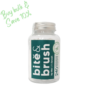 Bite&Brush Hydroxyapatite Toothpaste Tablets (240 tablets)