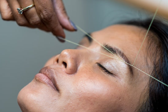 Lip, chin or eyebrow threading at Skin Studio Cape Town. This ancient technique will surprise you, as it results in less irritation and can remove even the finest of hairs.